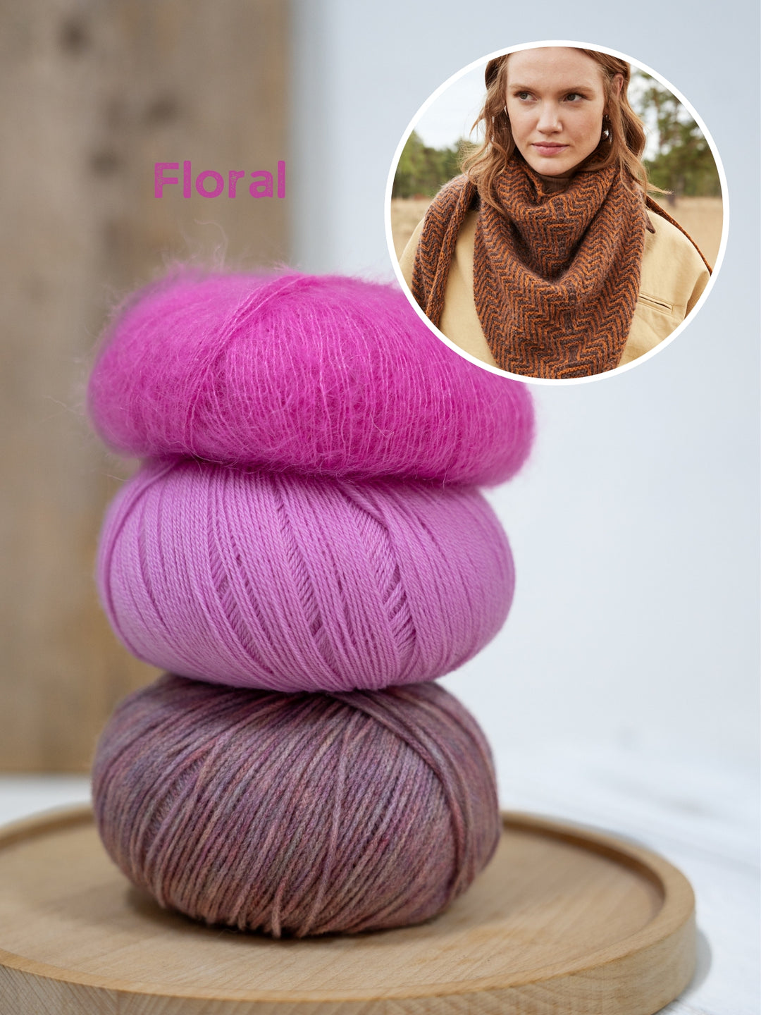 Breipakket Cashmere 16 Fine Silkhair Cool Wool Lace driehoekstola