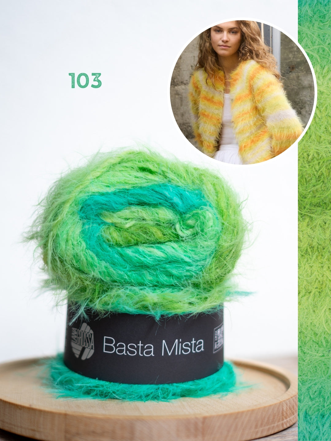 Breipakket Basta Mista raglanvest - top-down