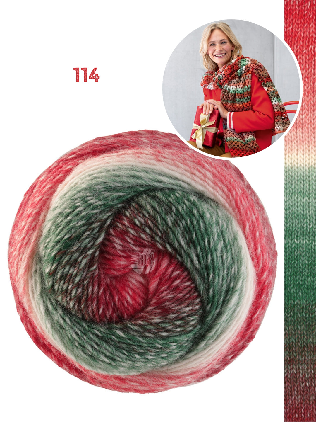 Haakpakket Christmas Edition sjaal