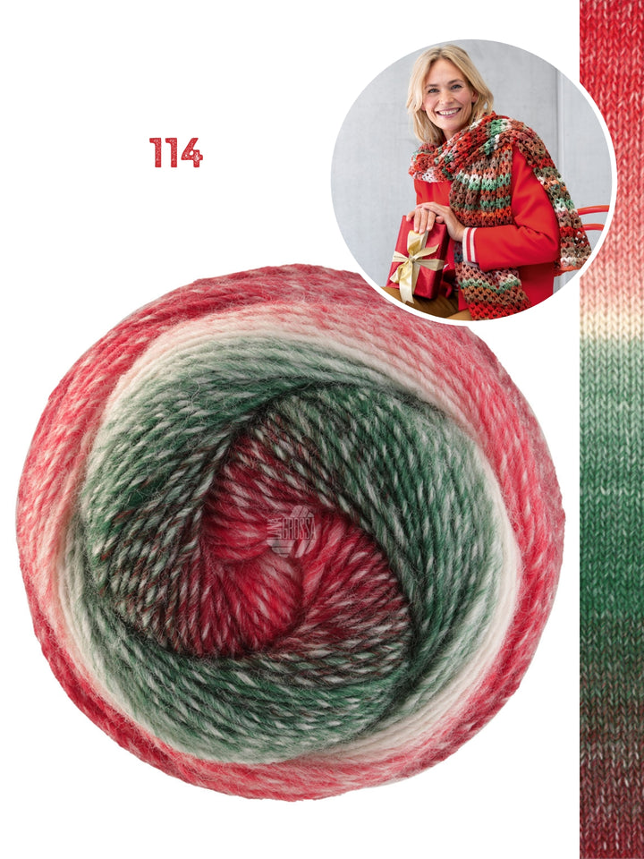 Haakpakket Christmas Edition sjaal