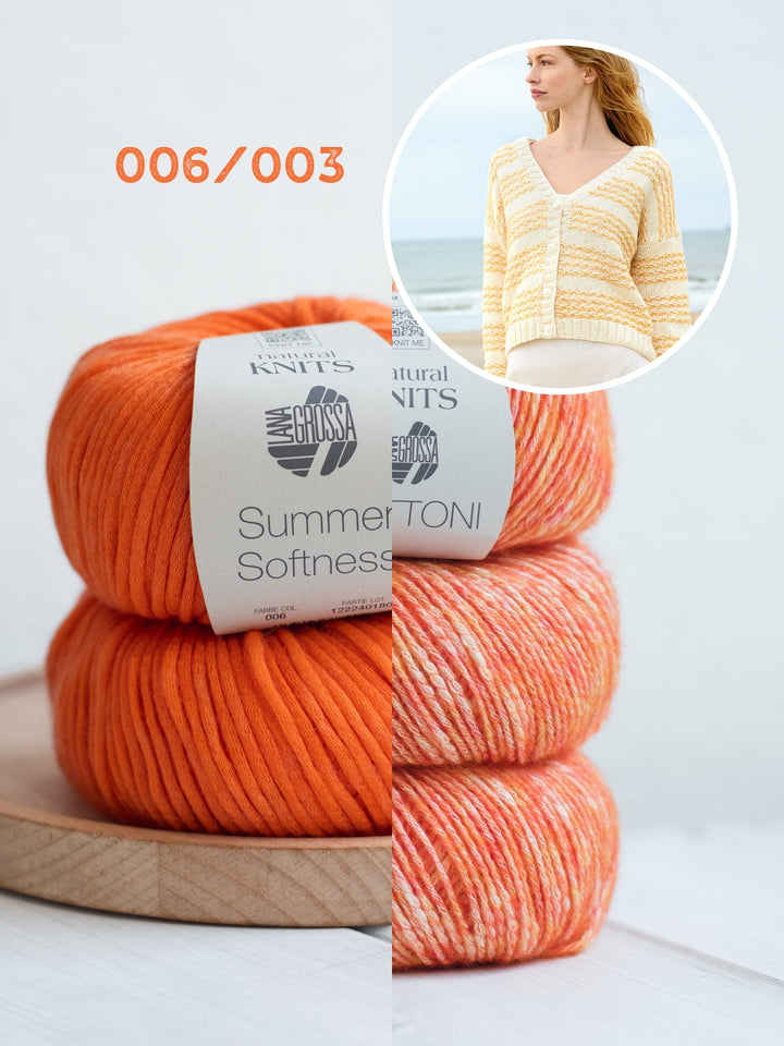 Breipakket Summer Softness Bottoni strepenvest