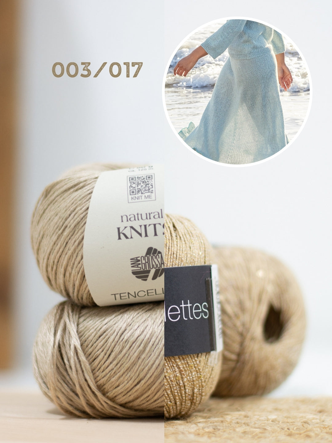 Breipakket Tencellino Filo Paillettes rok