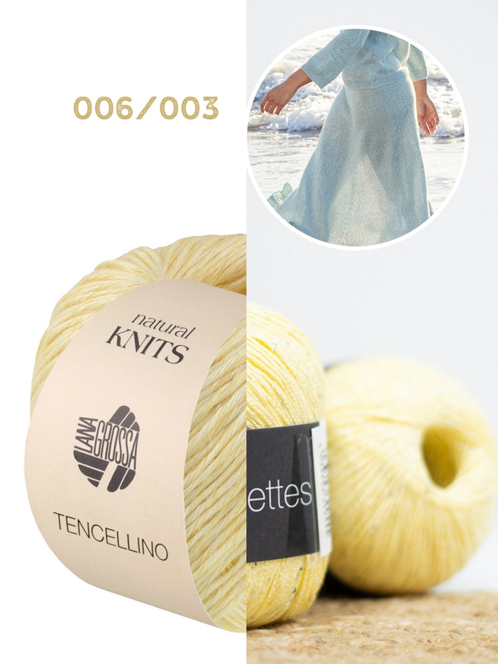 Breipakket Tencellino Filo Paillettes rok