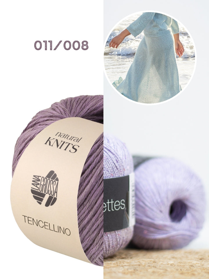 Breipakket Tencellino Filo Paillettes rok