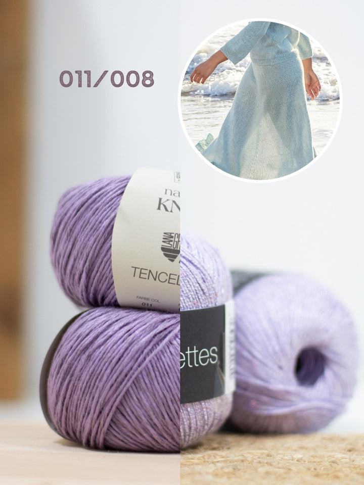 Breipakket Tencellino Filo Paillettes rok