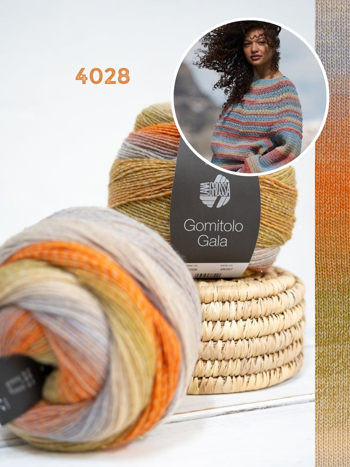 Haakpakket Gomitolo Gala top-down trui