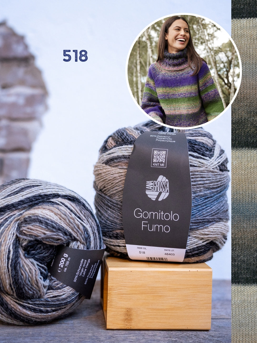 Breipakket Gomitolo coltrui - top-down