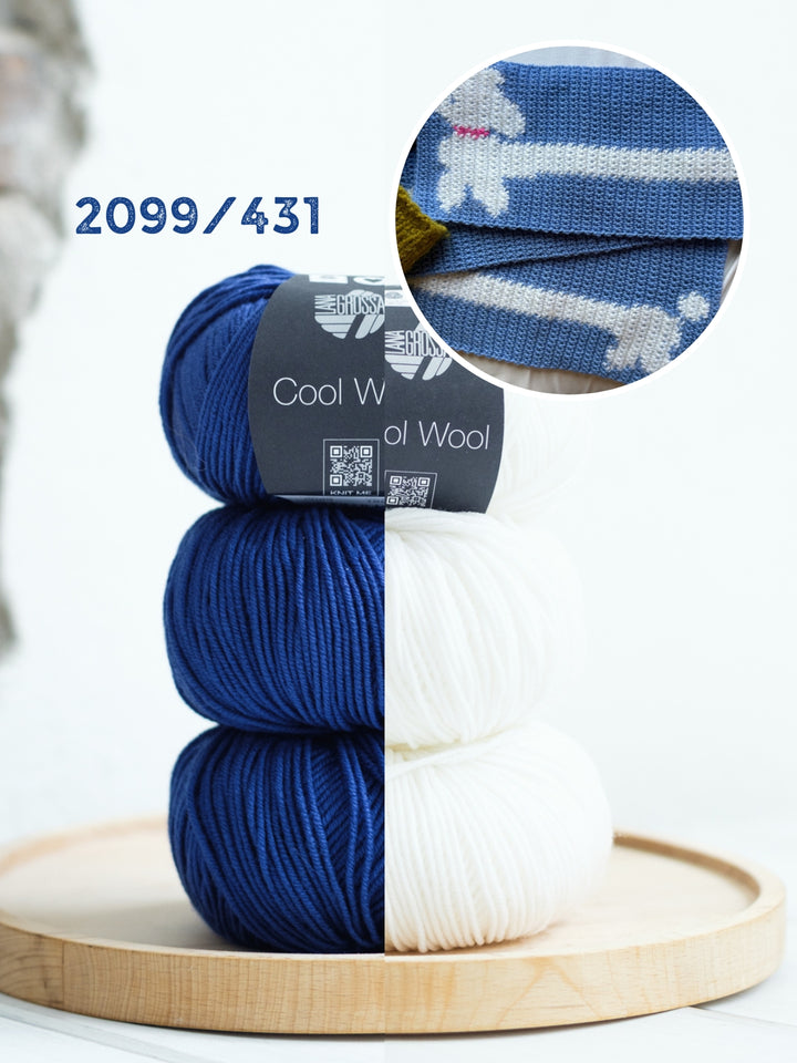 Haakpakket Poodle Scarf - Engelstalig - Devout Hand