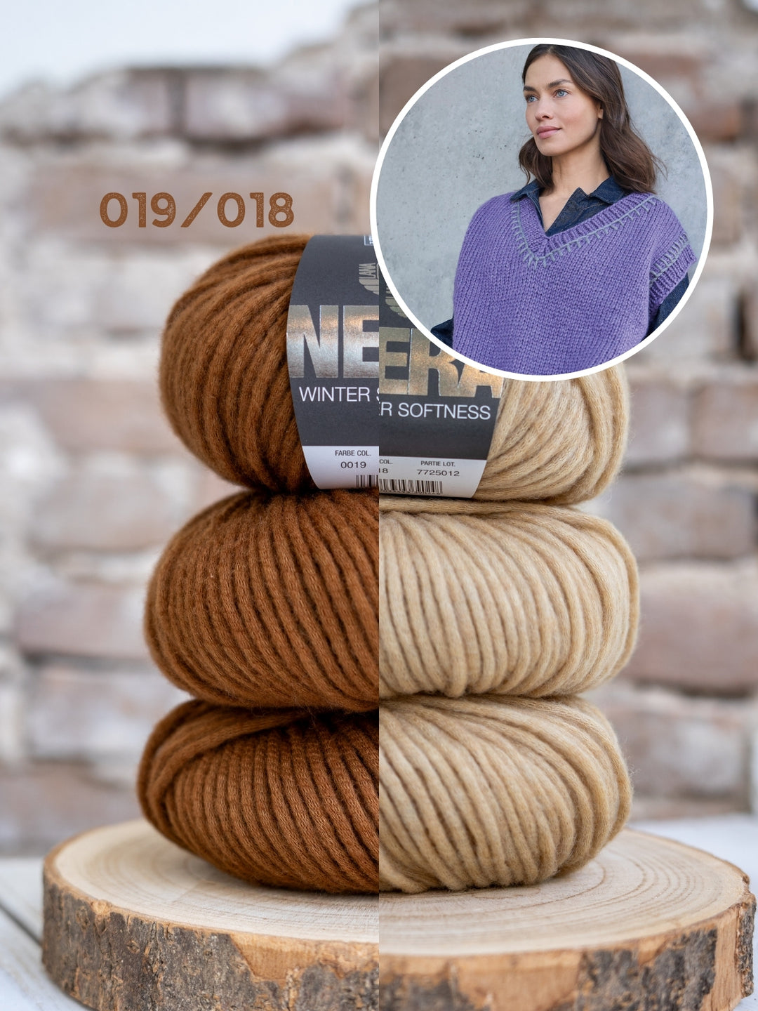 Breipakket Winter Softness top-down spencer met v-hals