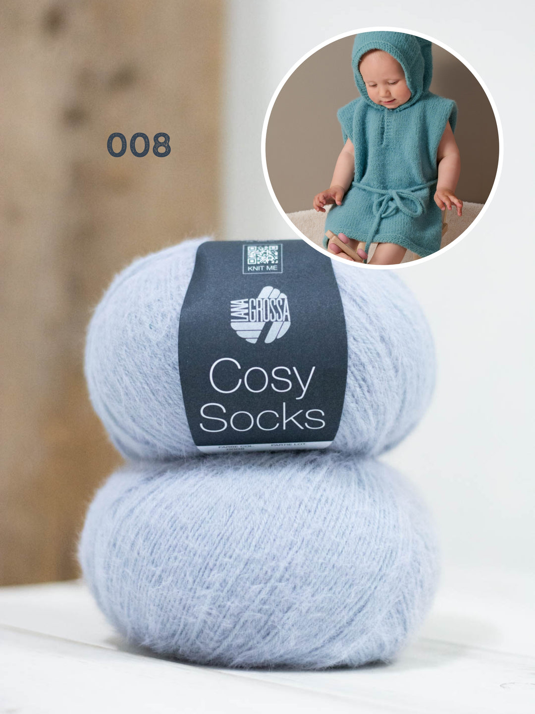 Breipakket Cosy Socks badcape