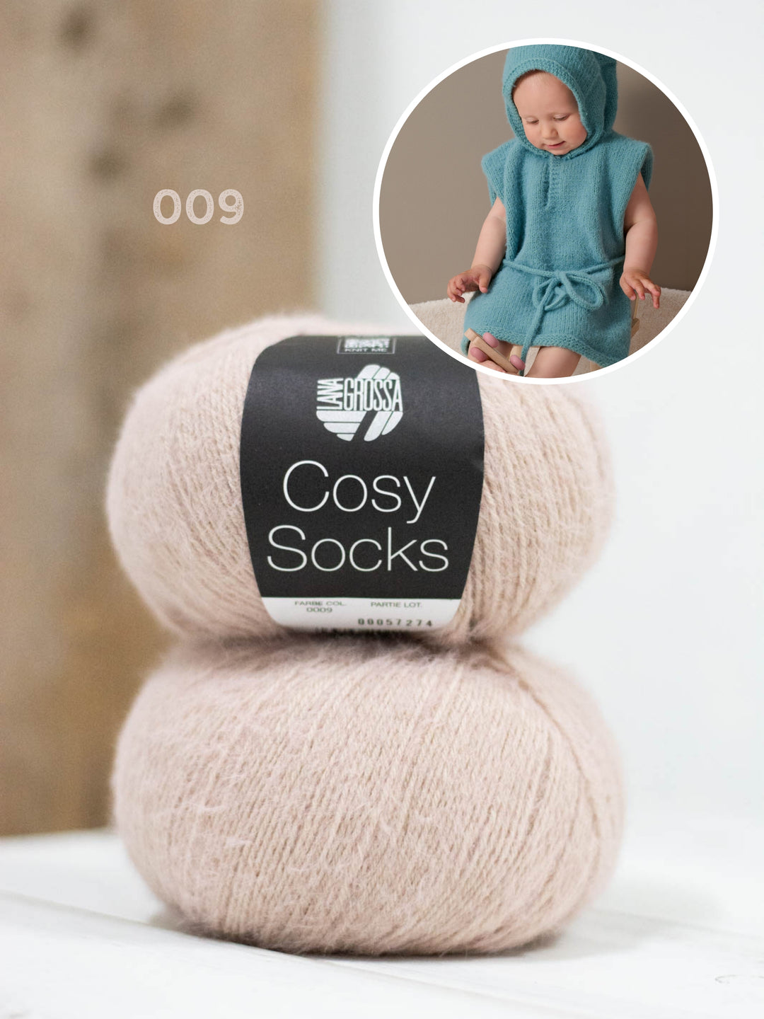 Breipakket Cosy Socks badcape