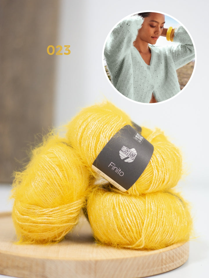 Breipakket Finito vest in ajourpatroon