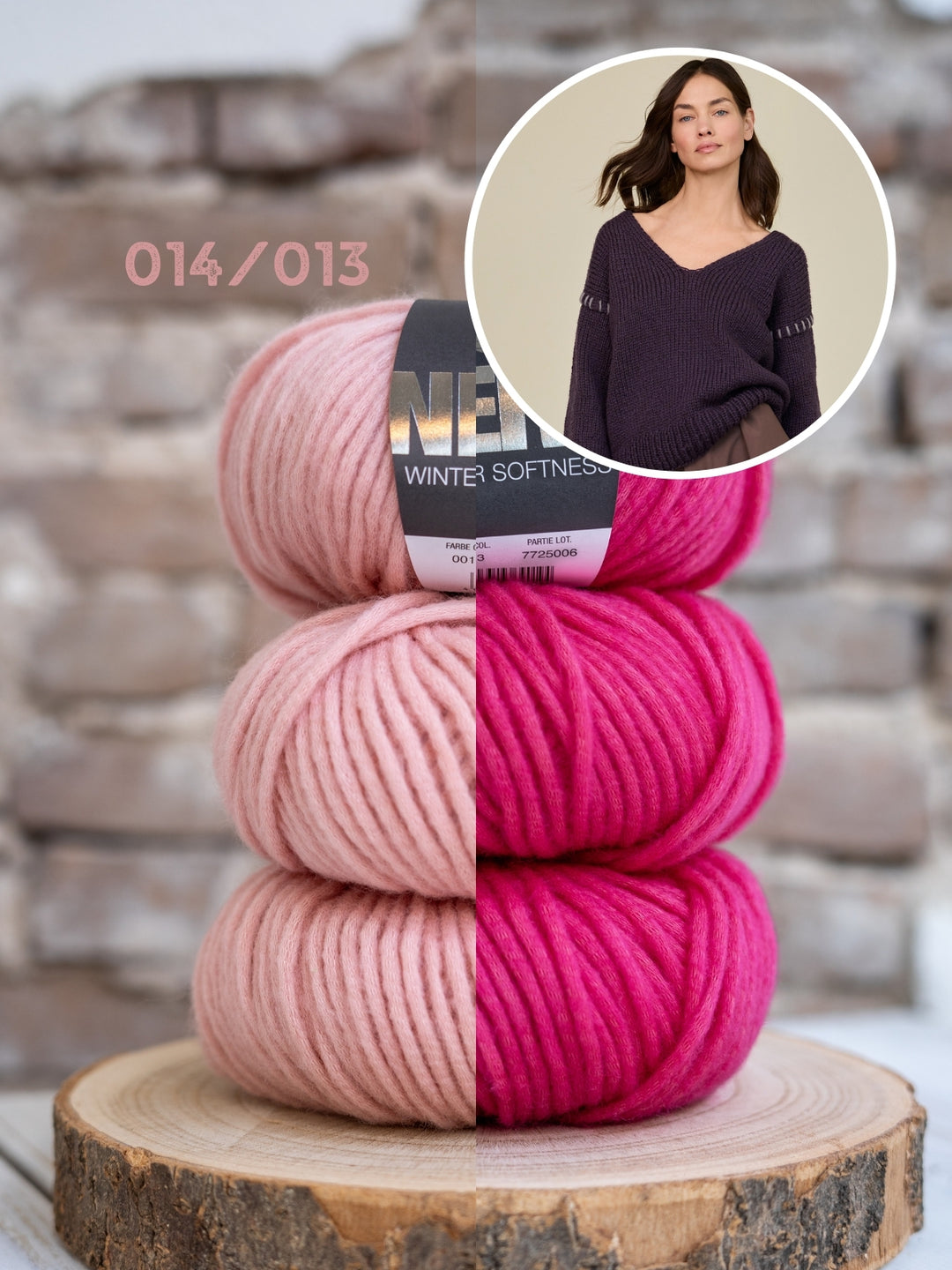 Breipakket Winter Softness top-down v-hals trui