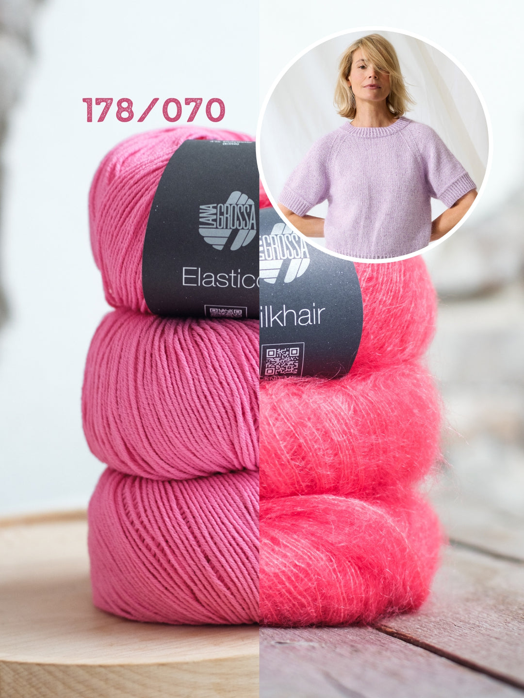 Breipakket Elastico Silkhair raglantruitje