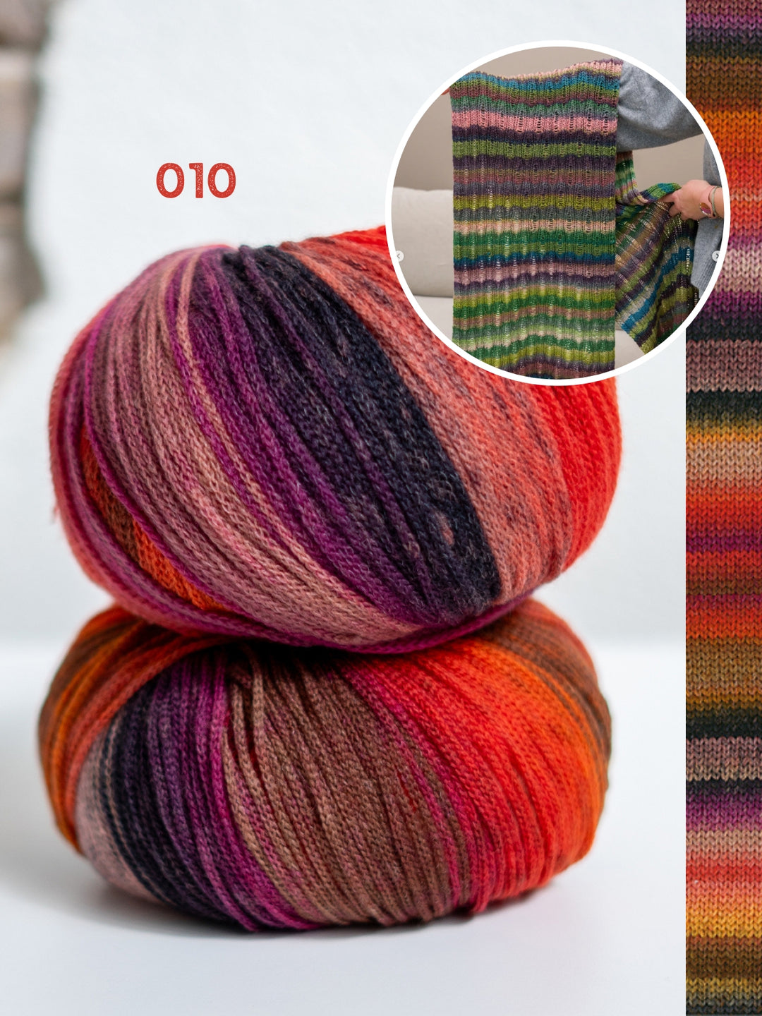 Breipakket gevallen steken sjaal - Farfalla - Tanja Steinbach