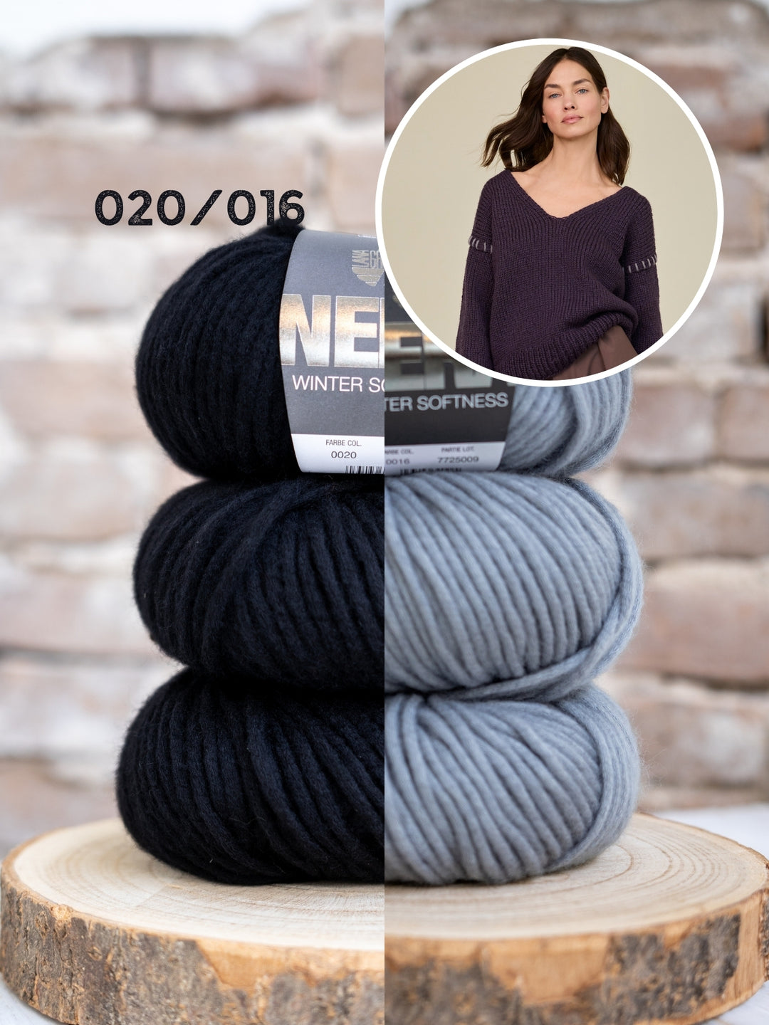 Breipakket Winter Softness top-down v-hals trui