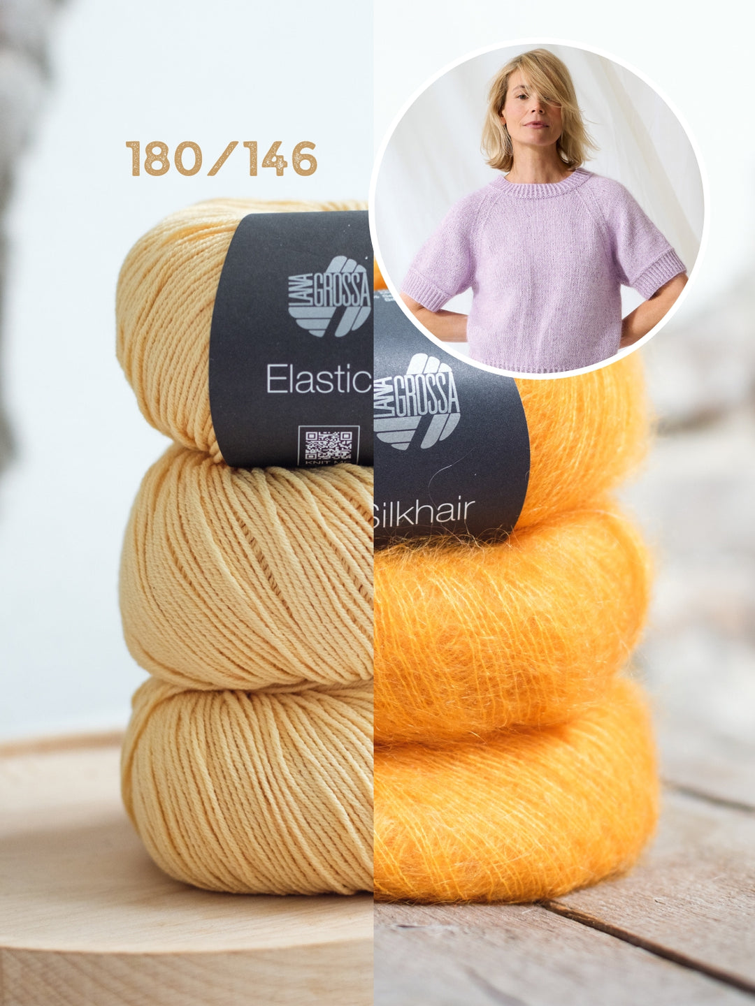 Breipakket Elastico Silkhair raglantruitje