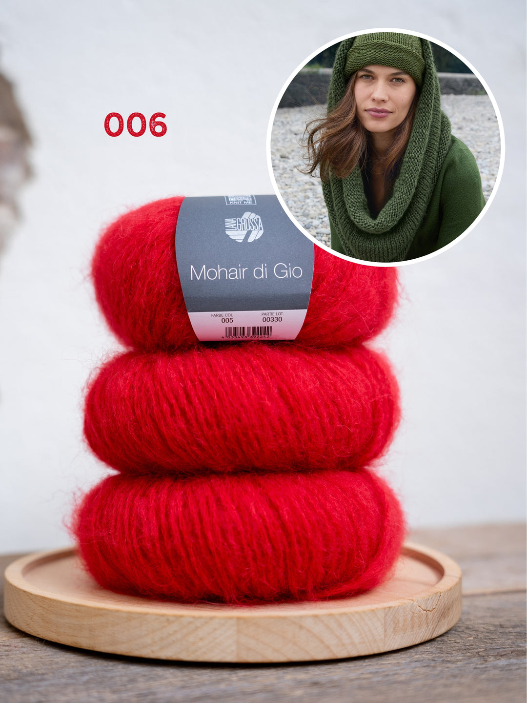 Breipakket Mohair Di Gio col