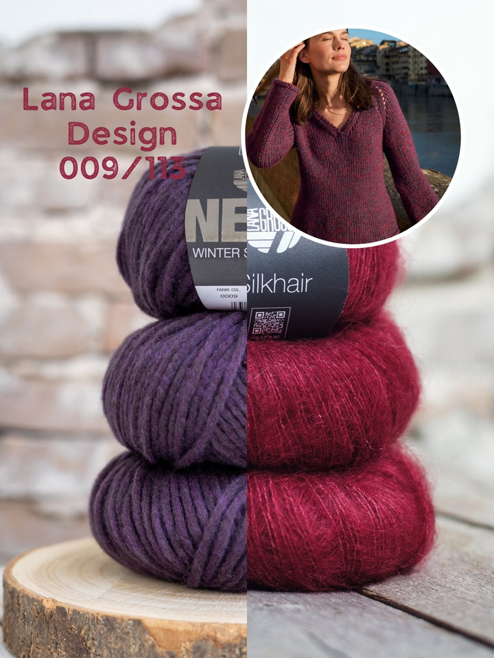 Breipakket Winter Softness Silkhair v-hals trui