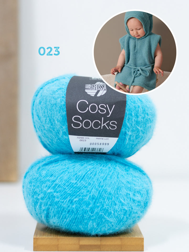 Breipakket Cosy Socks badcape
