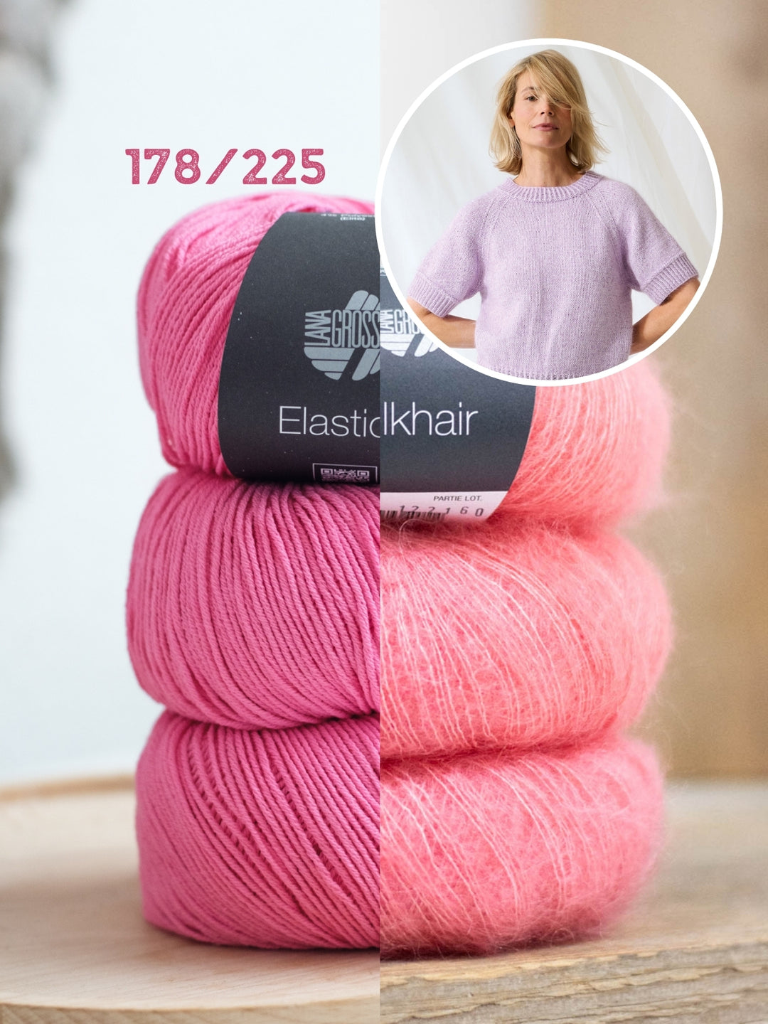 Breipakket Elastico Silkhair raglantruitje