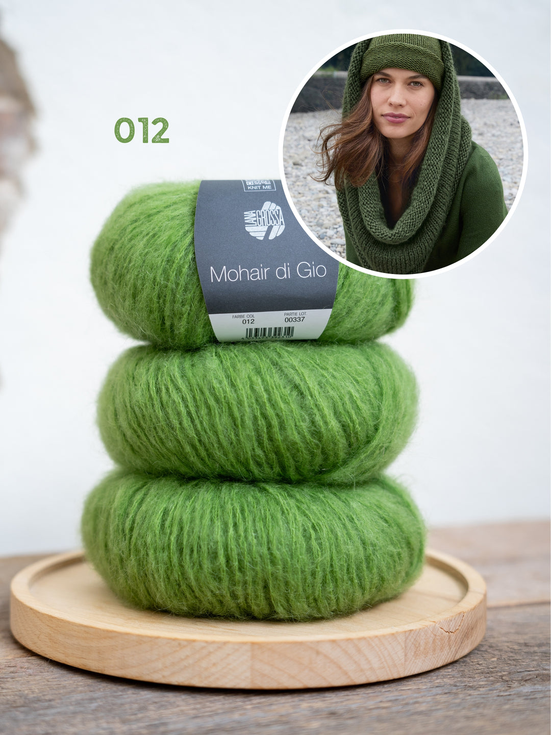 Breipakket Mohair Di Gio col