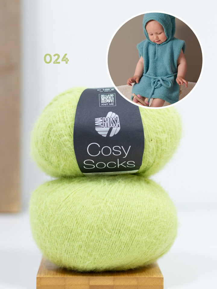 Breipakket Cosy Socks badcape