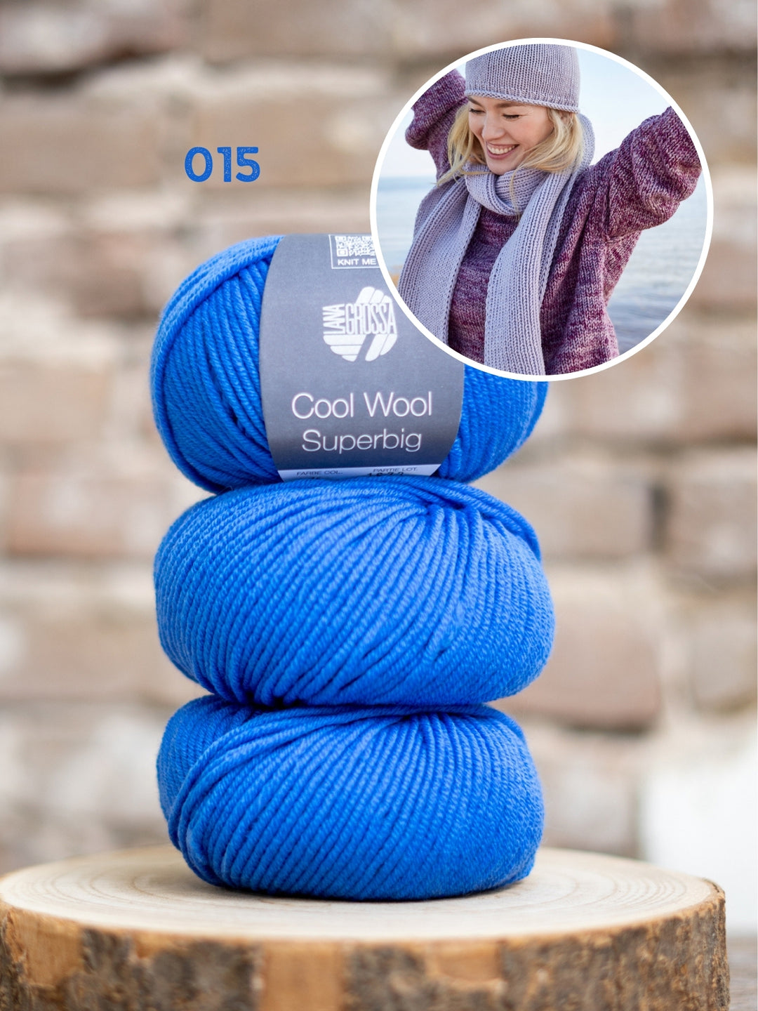 Breipakket Cool Wool Superbig sjaal & muts
