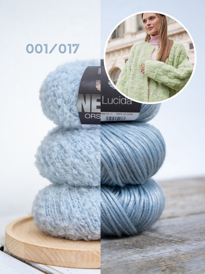 Breipakket Orsetto Lucida dambord vest