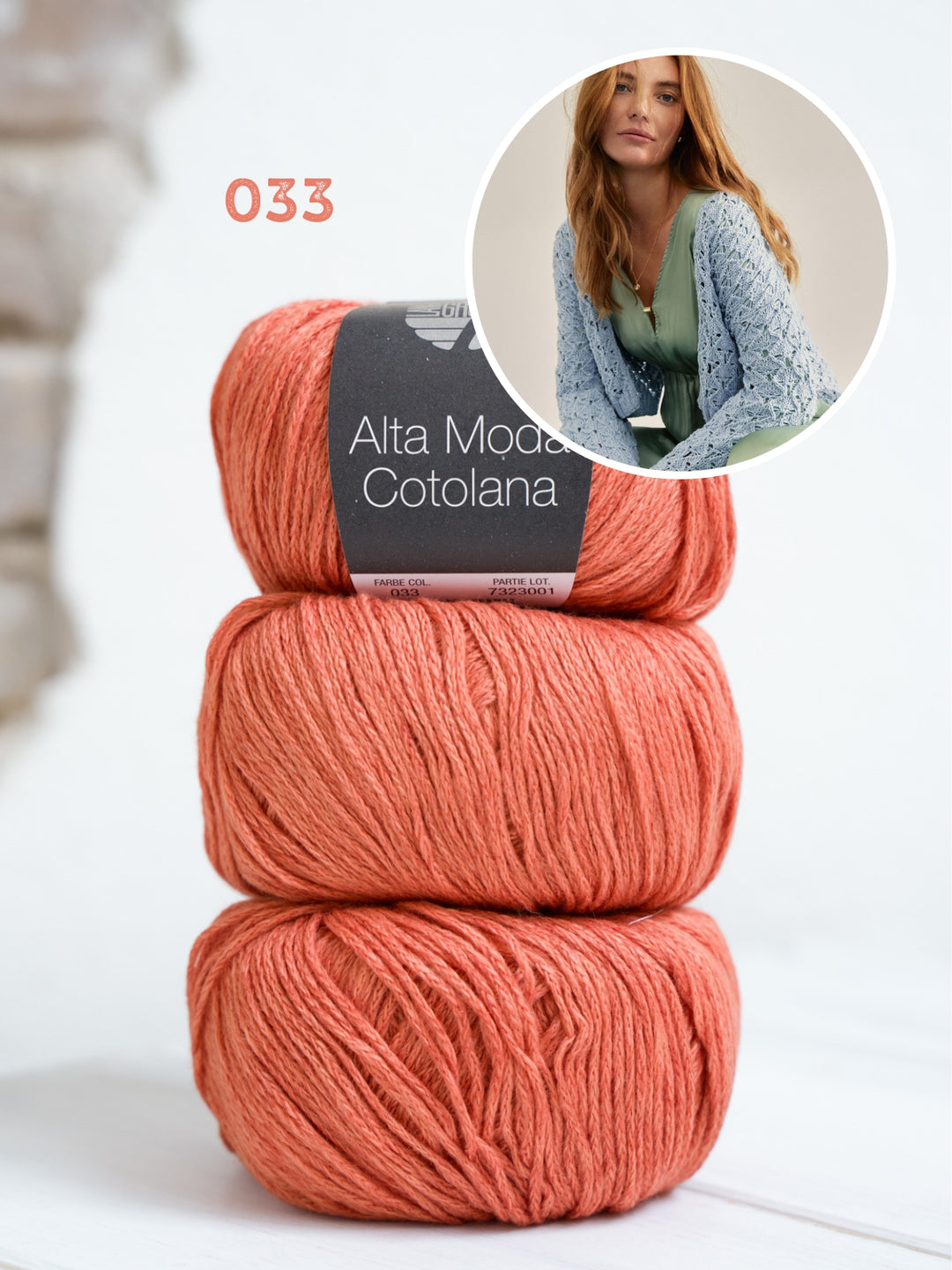 Breipakket Alta Moda Cotolana cardigan in ajourpatroon