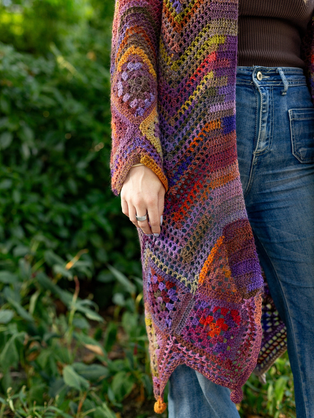 Haakpakket Festive Granny vest - Knotten Design