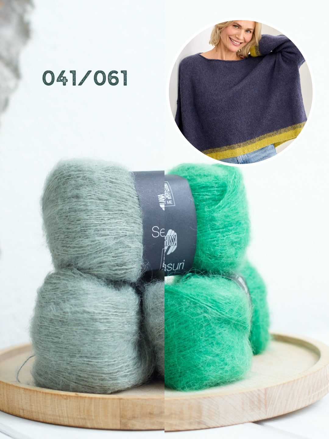 Breipakket Setasuri colorblock trui