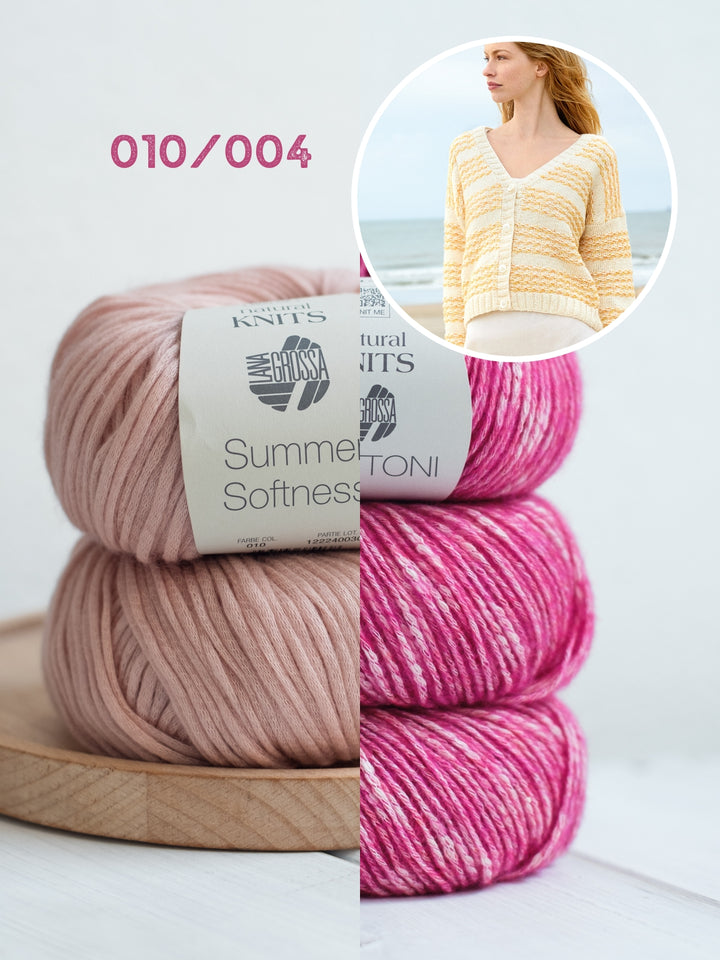 Breipakket Summer Softness Bottoni strepenvest