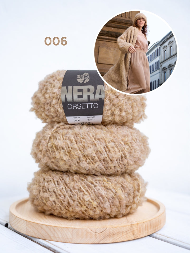 Breipakket Orsetto lange mantel