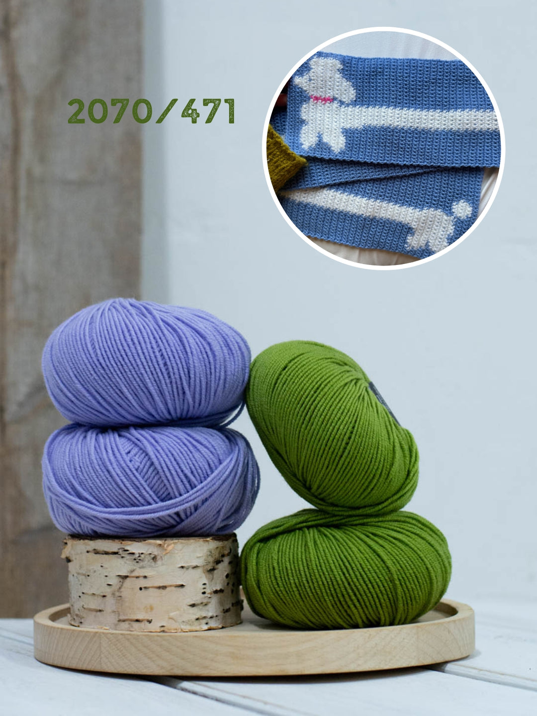 Haakpakket Poodle Scarf - Engelstalig - Devout Hand