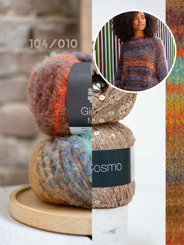 Breipakket Gigante Multi Cosmo oversized trui