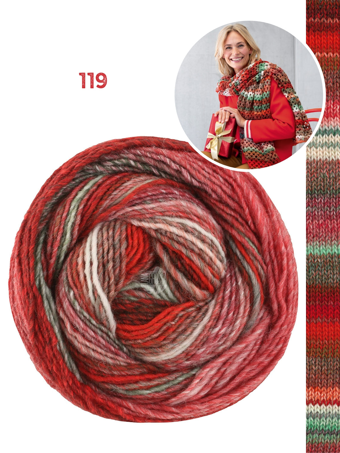 Haakpakket Christmas Edition sjaal