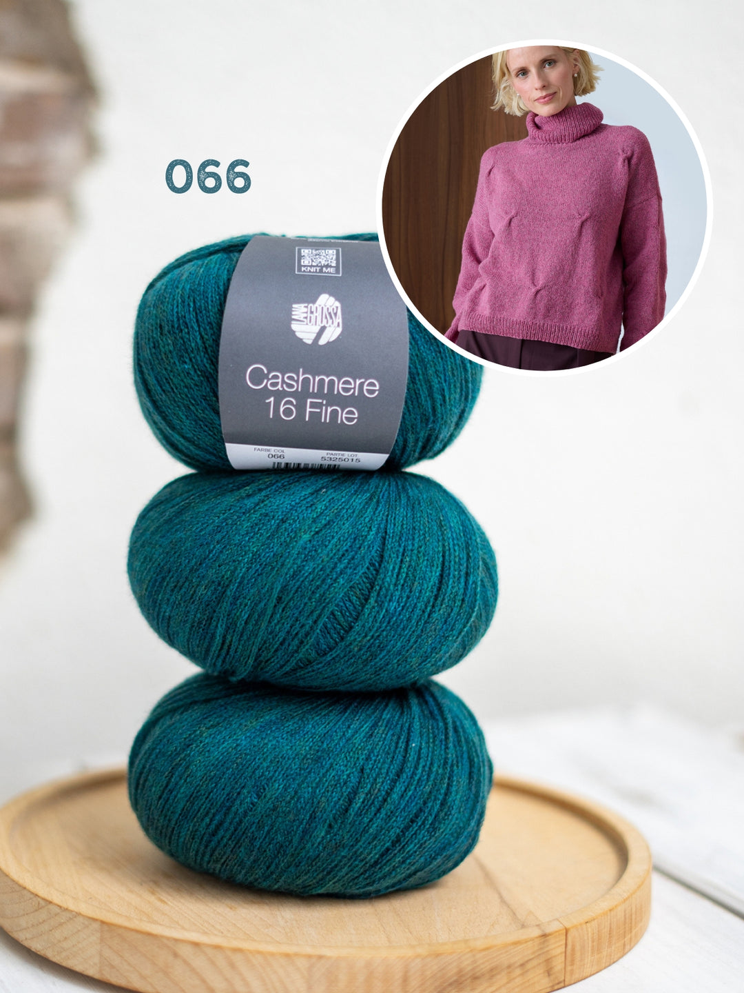 Breipakket Cashmere 16 Fine trui met kabels