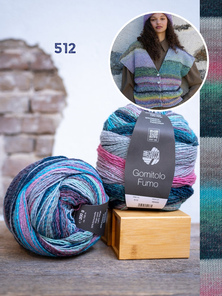 Breipakket Gomitolo Fumo gilet