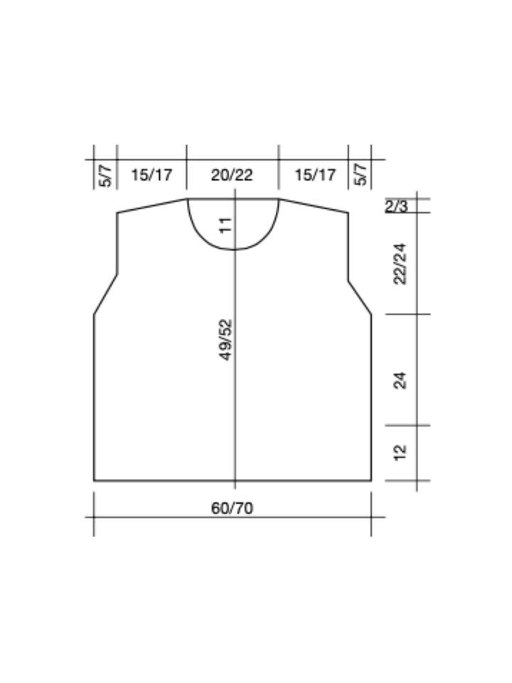Breipakket Bomba slipover