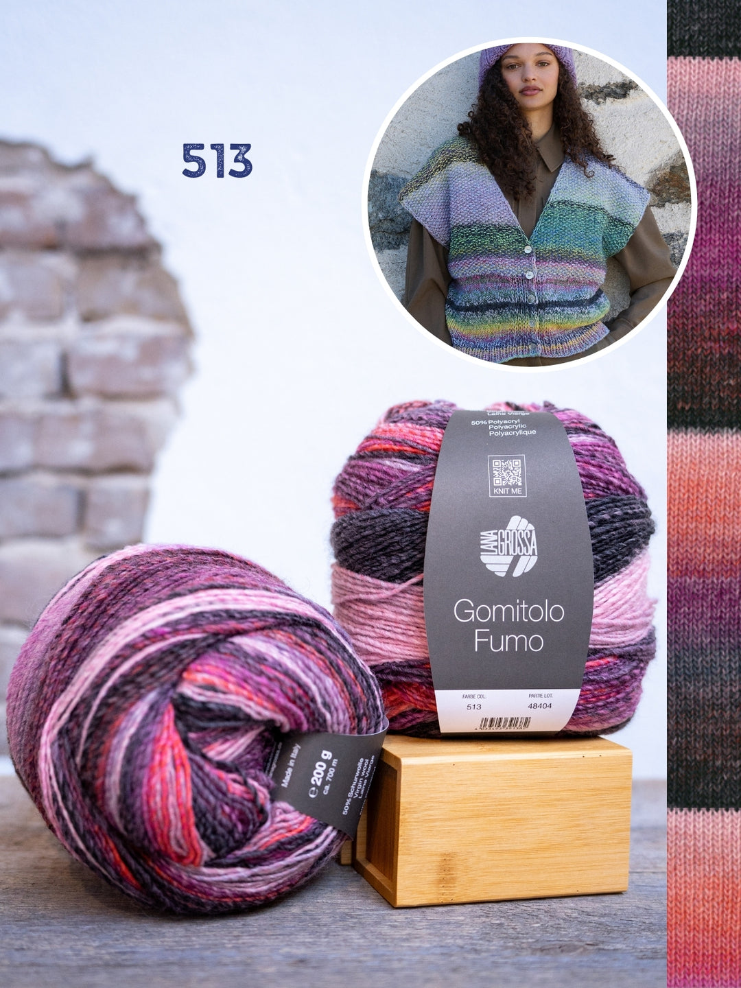 Breipakket Gomitolo Fumo gilet