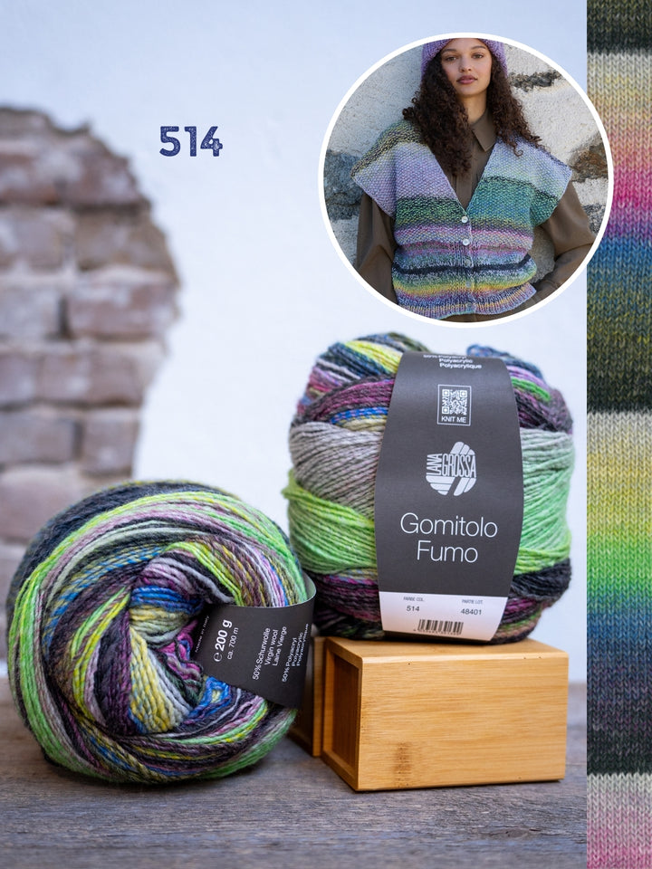 Breipakket Gomitolo Fumo gilet