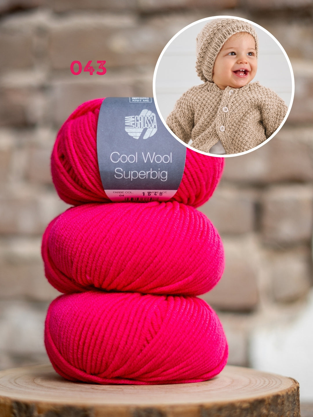 Breipakket Cool Wool Superbig vest + muts