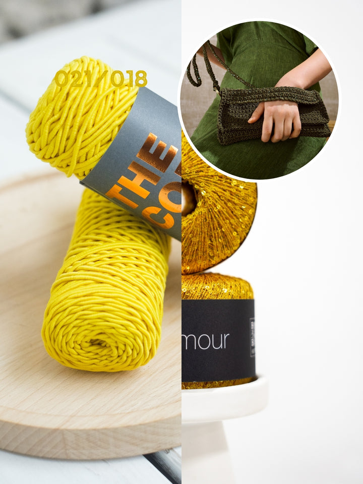 Haakpakket The Core Glamour clutch