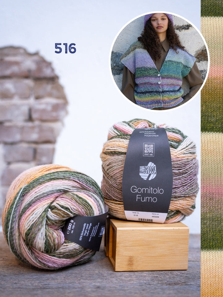 Breipakket Gomitolo Fumo gilet