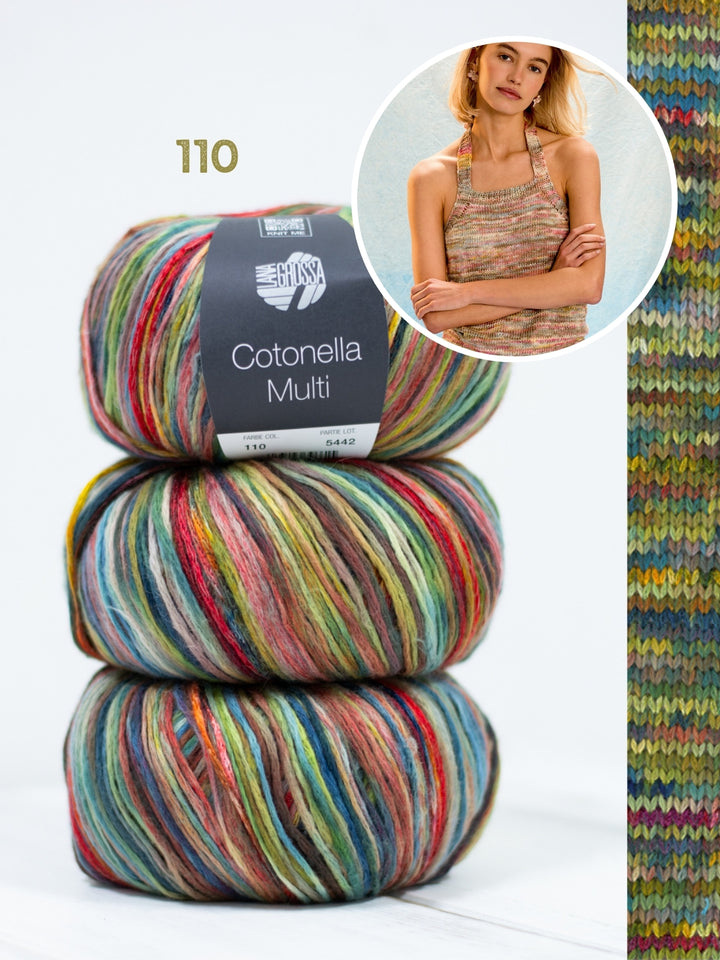 Breipakket Cotonella Multi haltertop