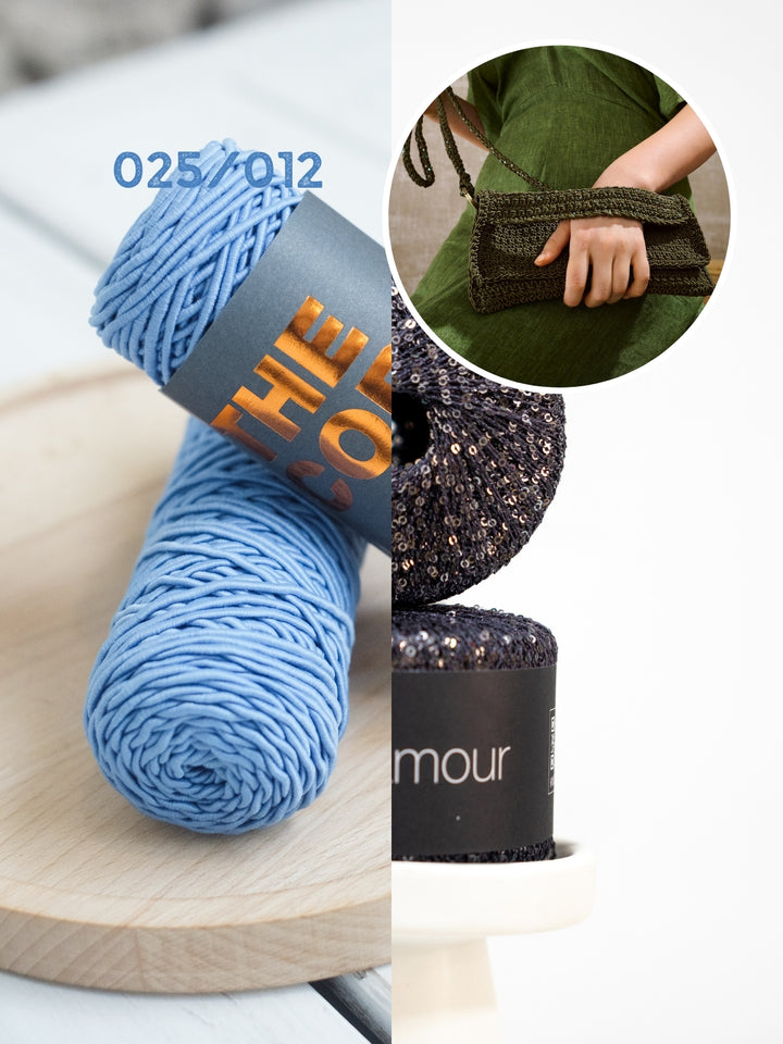 Haakpakket The Core Glamour clutch