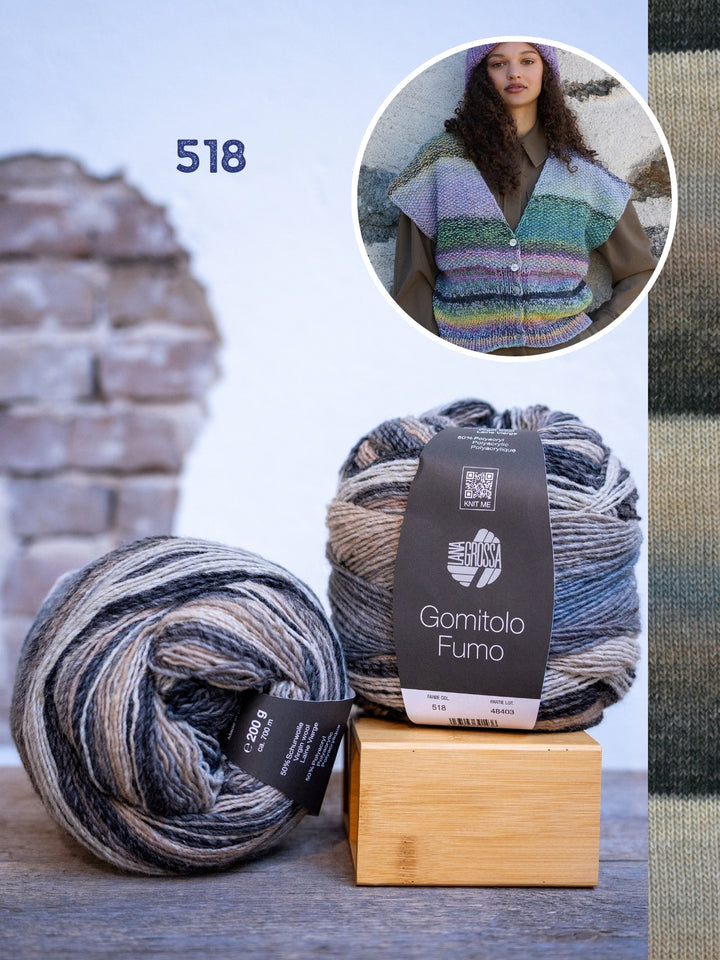 Breipakket Gomitolo Fumo gilet