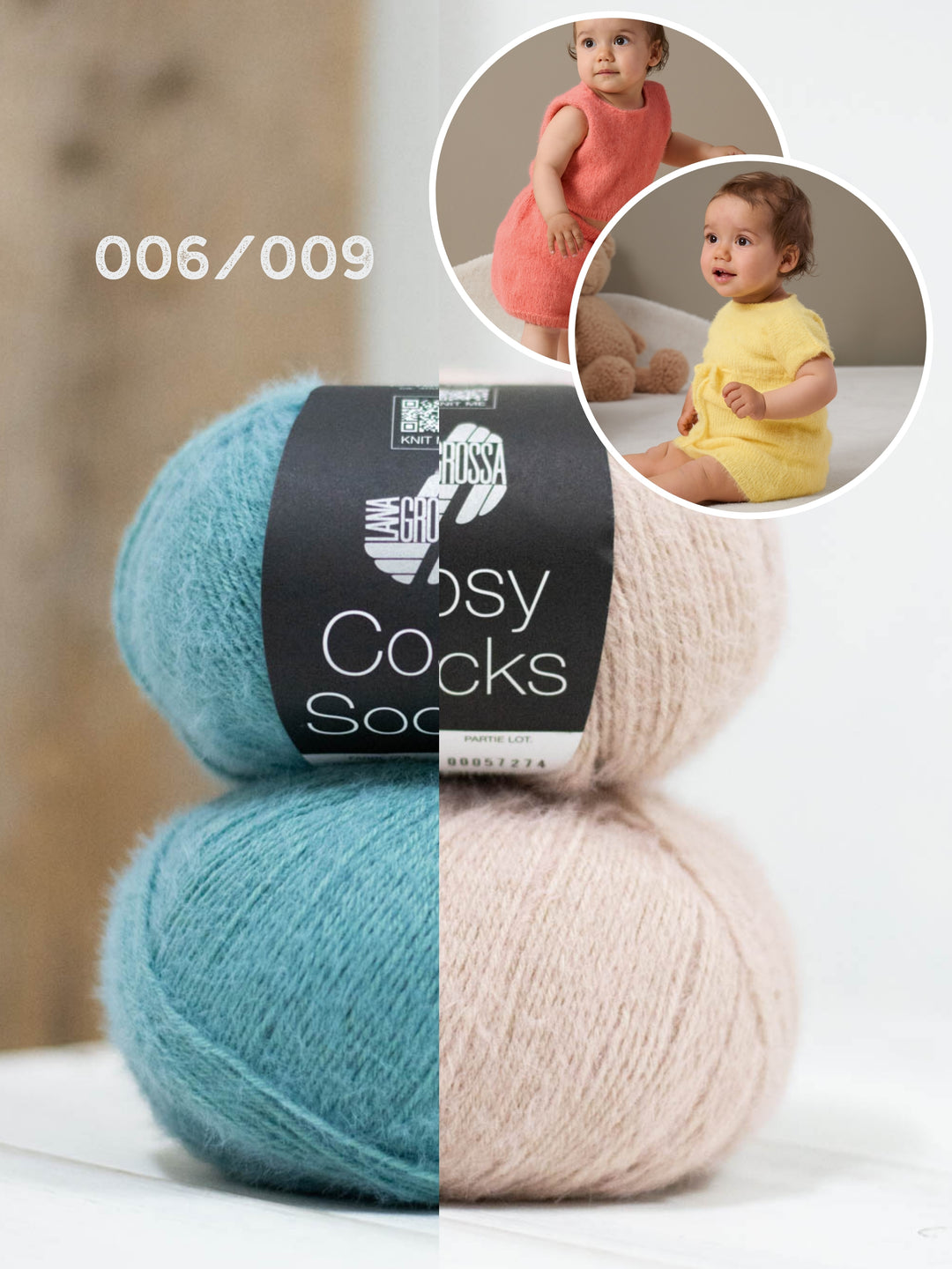 Breipakket Cosy Socks top+rok en jurk