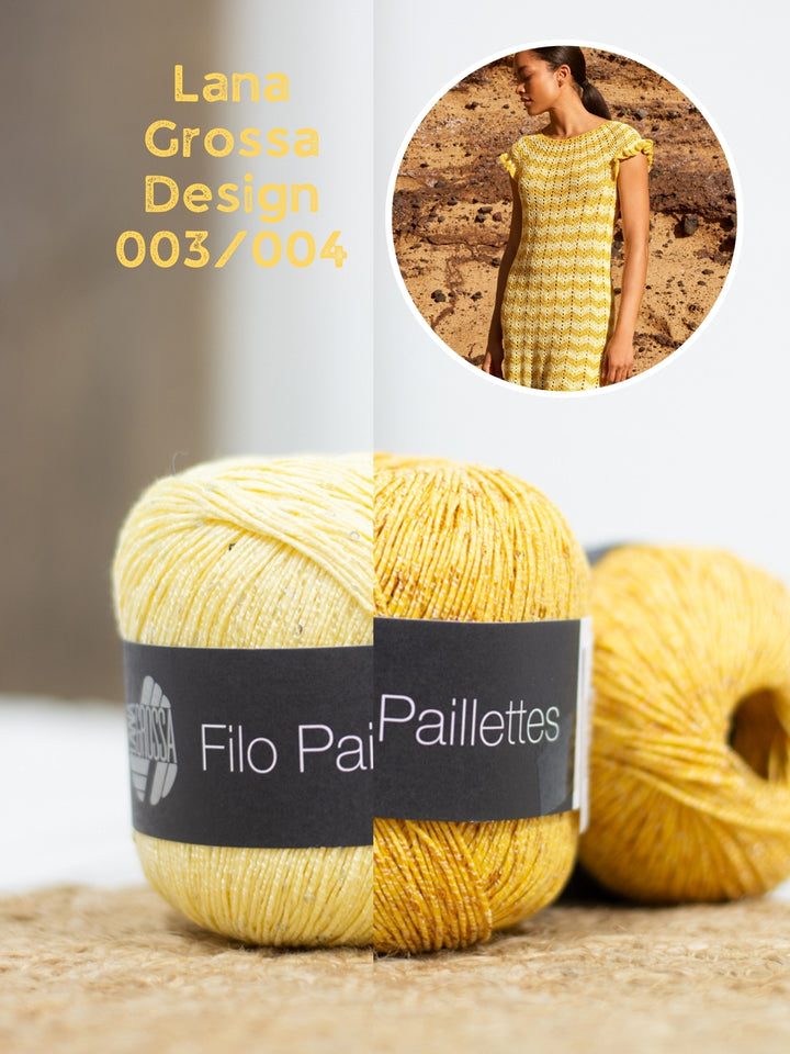 Haakpakket Filo Paillettes jurk